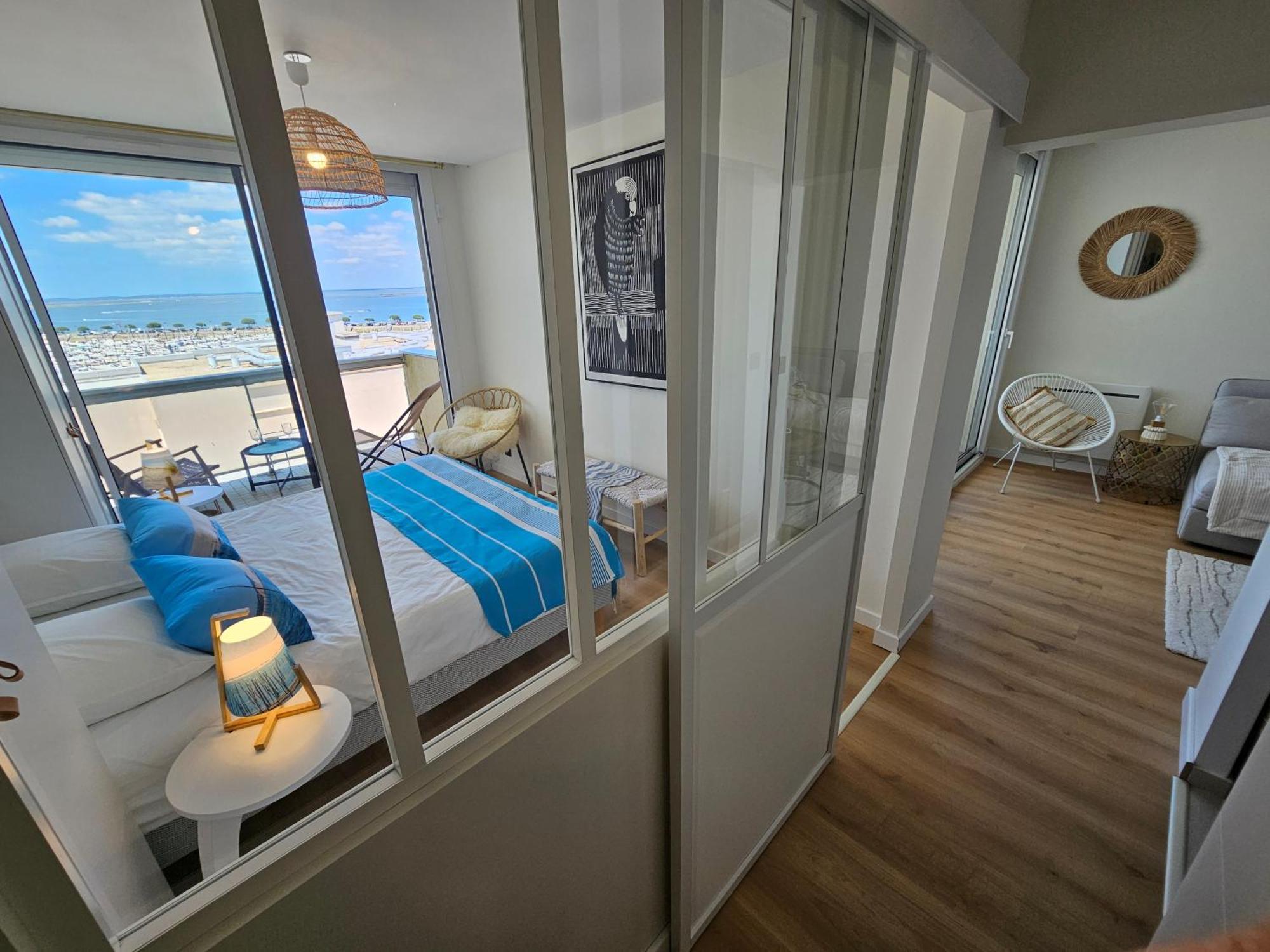 Vue Panoramique Sur Bassin,Piscine Et Terrasse Appartement Arcachon Buitenkant foto